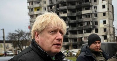 Boris Johnson makes surprise visit to Ukraine as political issues mount at home