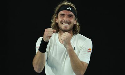 Stefanos Tsitsipas marches on in Australian Open despite Sinner’s best efforts