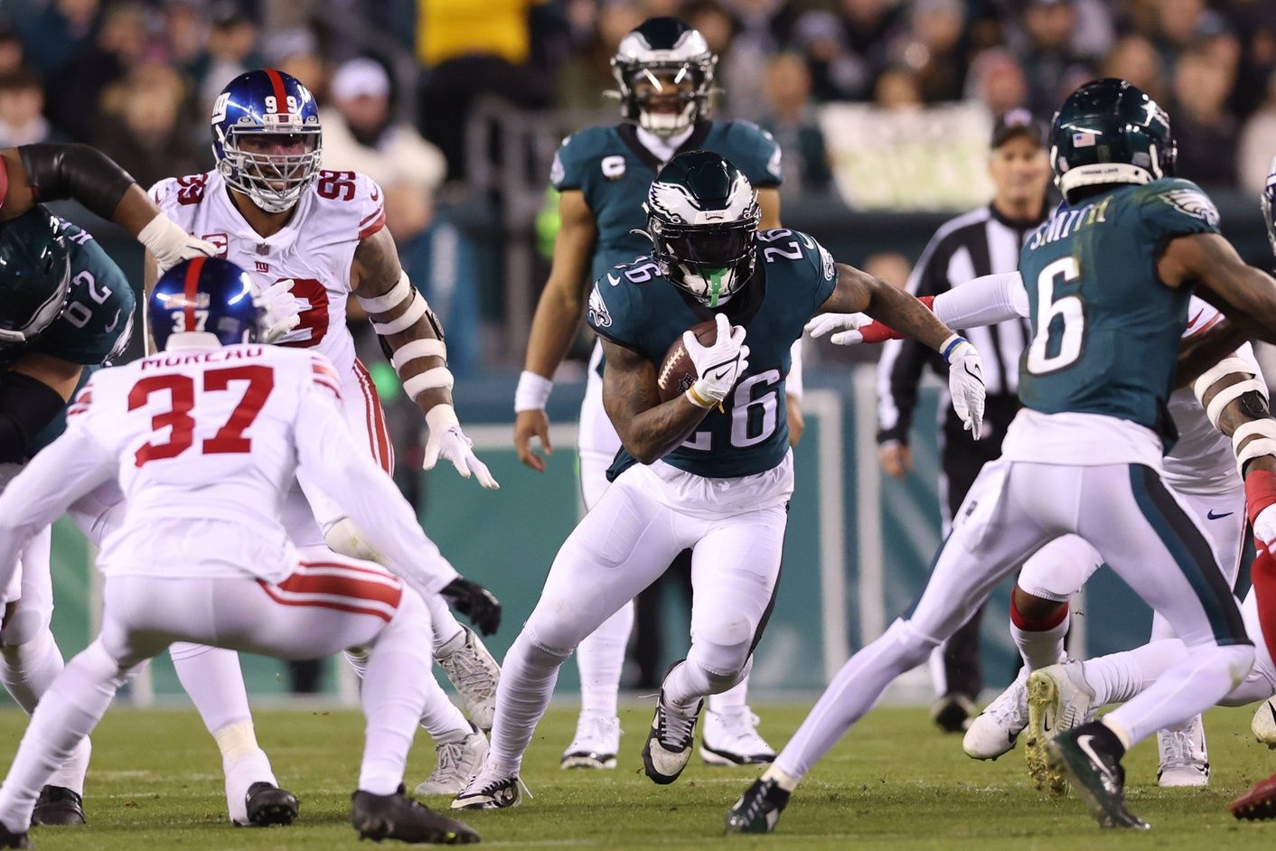 Eagles snap count vs. Giants: Breakdown, observations