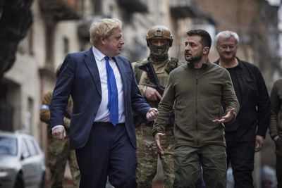 Boris Johnson in surprise Ukraine visit amid scrutiny over finances