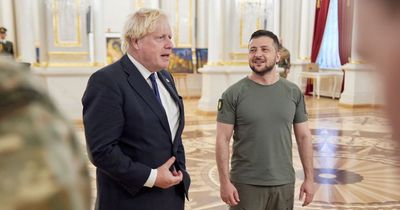Boris Johnson makes surprise visit to Ukraine warning 'the sooner Putin fails the better'