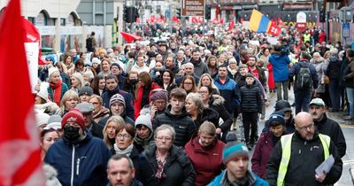 Thousands line the streets in Limerick and elsewhere to fight for better hospital services