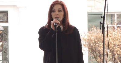 Priscilla Presley tearful and says her 'heart is broken' in tribute to daughter Lisa Marie