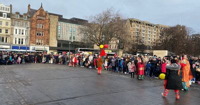 Edinburgh crowds gather in city centre to celebrate Chinese New Year