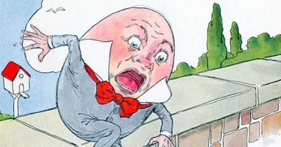 People are just realising Humpty Dumpty is not actually an egg