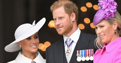 Prince Harry stunned after Zara Tindall's 'brutal' comment at Princess Eugenie's wedding