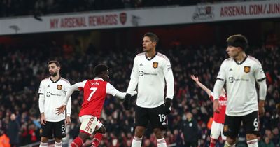 Manchester United's game plan change in 74th minute backfired in defeat to Arsenal