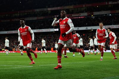 Eddie Nketiah nets late winner as Arsenal beat Man Utd in Emirates thriller