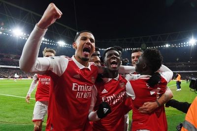 Relentless Arsenal march on to take another big step towards the title in throwback win over Manchester United