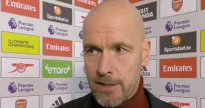 Erik ten Hag "annoyed" as he fires warning to Man Utd stars after Arsenal defeat