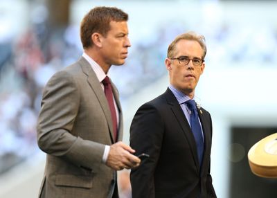 Joe Buck had a funny run-in with a fan on Sunday who asked if he’s calling Cowboys-49ers showdown