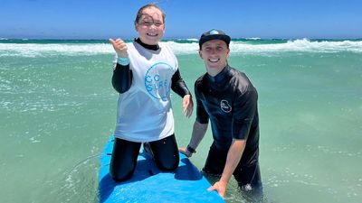Surfing program at Perth Children's Hospital helps kids on road to recovery