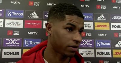 Marcus Rashford says it's 'never easy' in message to Man Utd fans after Arsenal defeat