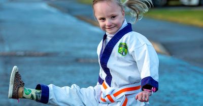 Scots amputee, 5, becomes martial arts master after fighting for life