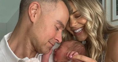 Joey Lawrence and wife Samantha Cope welcome baby girl and share sweet snap