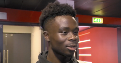 Bukayo Saka knew what was coming against Man Utd as pre-match tunnel comments resurface