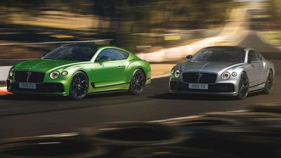 Bentley Continental GT S Bespoke Duo By Mulliner Gets Race Car Scale Model