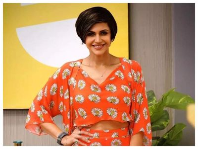 Mandira Bedi feels losing your life partner is a life changing experience; says you can either sink or swim