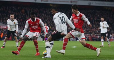 Bukayo Saka copies Marcus Rashford and more moments missed in Manchester United loss at Arsenal