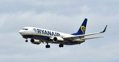 Fighter jets rush to flank Ryanair plane as pilot calls in bomb threat mid-flight