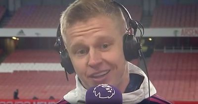 Arsenal stars laughed at Oleksandr Zinchenko's pre-season prediction - "no one is now"