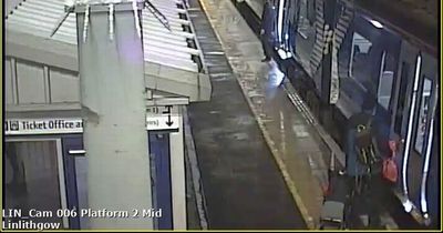 CCTV shows West Lothian man boarding train six days ago before disappearing