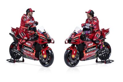 MotoGP champion Bagnaia to race #1 as Ducati reveals 2023 colours