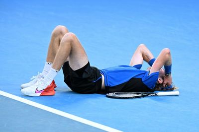 'Lucky' Rublev wins five-set epic to make Australian Open quarters