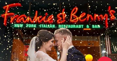 Frankie & Benny’s is giving away a free wedding worth £10,000