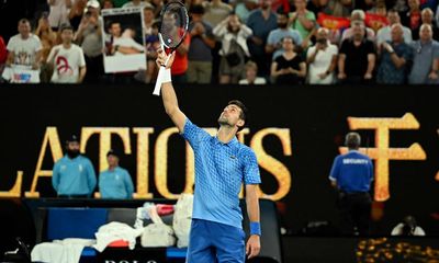 Australian Open: Novak Djokovic blasts past Alex De Minaur and into last eight