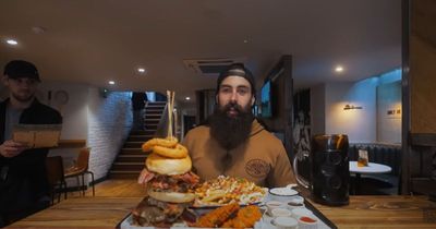 Beard Meats Food tries Manchester burger challenge nobody has ever beaten - and smashes it
