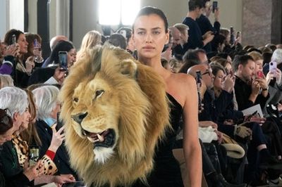 Lions, leopards and supers! Schiaparelli kicks off Paris Couture Week in roar-some style