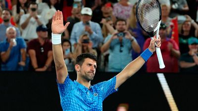 ‘I cannot say I’m sorry you haven’t watched a longer match’ – Novak Djokovic cruises into Australian Open quarter-finals