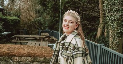 Snuggly fleece jacket that goes with anything is my cold weather go-to - and it has pockets!