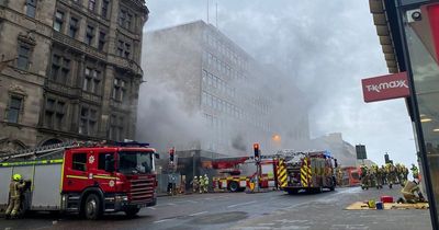 Edinburgh fire: Massive blaze at iconic city centre building sees smoke fill street