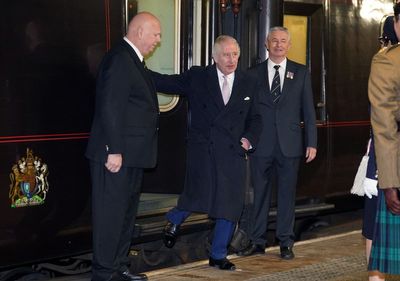 King Charles travels from Scotland to Manchester on £25,000-a-journey royal train