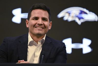 Ravens HC John Harbaugh praises growth of DC Mike Macdonald