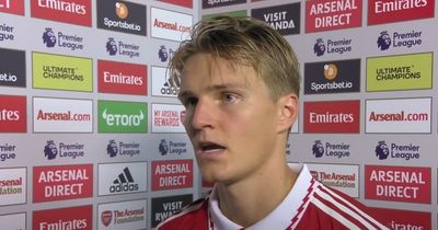 Martin Odegaard is ruthlessly honest about Arsenal's title battle with Man City