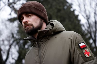 On Ukraine's frontlines, Polish paramedic tends to wounded soldiers