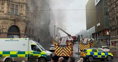 Edinburgh Jenners: Streets evacuated as police urge locals 'stay away'