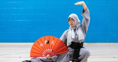 12-year-old girl goes from online lockdown kung fu lessons to youngest black belt