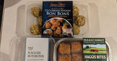 'This Burns Night I tried haggis bon bons from Aldi, M&S and Asda - one stole the crown'