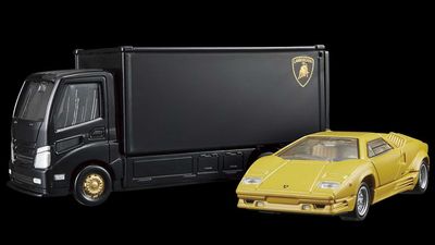 Lamborghini Countach, Acura NSX, Nissan 300ZX Toys Come With Transporter