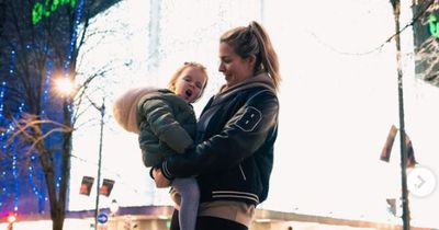 Gemma Atkinson shares daughter's hilarious belly remark after discovering pregnancy as she gives glimpse at gym routine