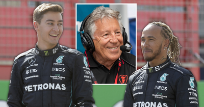 George Russell lauded by Mario Andretti after his intriguing Lewis Hamilton comments