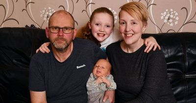 Scottish couple celebrate 'miracle' baby after experiencing four miscarriages