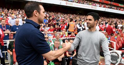 Arsenal and Mikel Arteta facing 'new manager bounce' after Everton make Frank Lampard decision