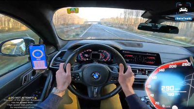 Watch Tuned BMW X6 M50i With 670 HP Reach 180 MPH On Autobahn