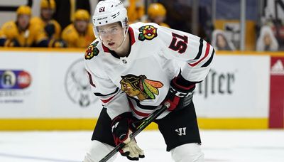 Ian Mitchell trying to make most of opportunities with Blackhawks