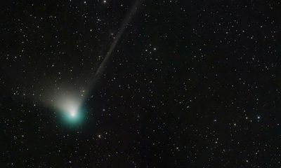 Exotic green comet not seen since stone age returns to skies above Earth